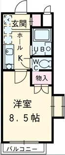 プロヴァンス【1階】の間取り