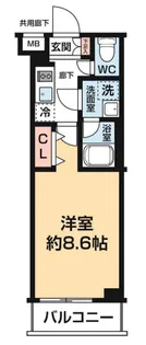 ARCOBALENO OHANAJAYA【1階】の間取り