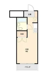 リエス高尾【03050号室】の間取り