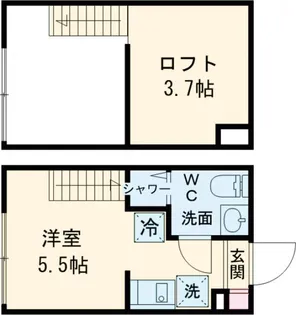 BLX Hirai【1階】の間取り