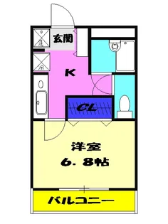 ノブレス幕張本郷【4階】の間取り