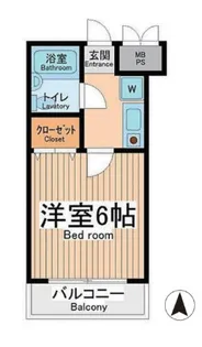 菱和パレス淵野辺【2階】の間取り