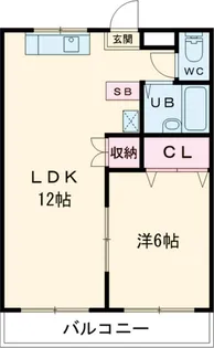 プリムヴェール須永B【2階】の間取り