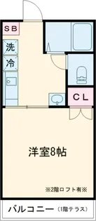 カメリエA【1階】の間取り