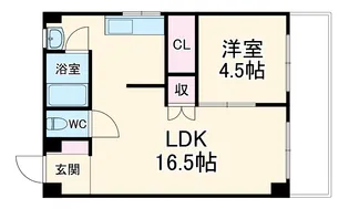 プレアデス【2階】の間取り