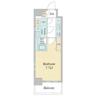 プレイズシード四日市【9階】の間取り