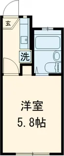 Socie池尻大橋【1階】の間取り