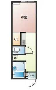 サクラハイム生田【2階】の間取り