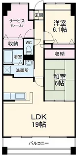 アルデールヒルズ【3階】の間取り