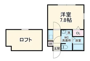 アヴニール【1階】の間取り