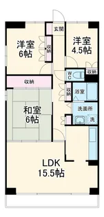 本厚木ロイヤルマンション【2階】の間取り