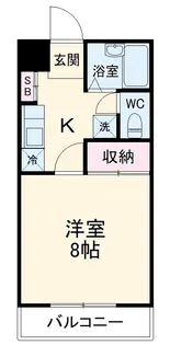 スターハイツ【303号室】の間取り