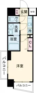 メインステージ板橋本町【3階】の間取り