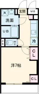 リブリ・瑞江【1階】の間取り