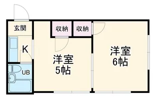 ベルモント池田町【2階】の間取り