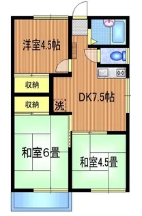 コーポサクラ【2階】の間取り