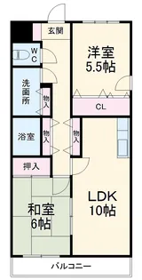 ロイヤルメゾンⅣ【5階】の間取り