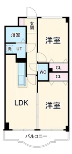 グランディール【3階】の間取り