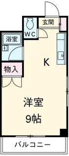 シャルム津田沼【3階】の間取り