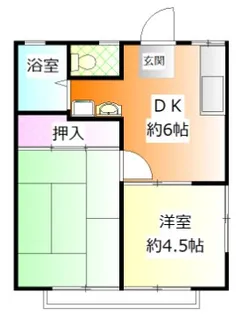 第3宮崎コーポ【2階】の間取り