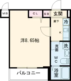 グランドエグザ親水公園Ⅰ【1階】の間取り