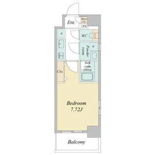 プレイズシード四日市【3階】の間取り