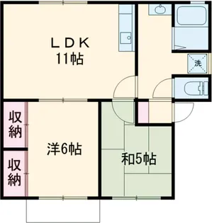 クラントロイメ【2階】の間取り