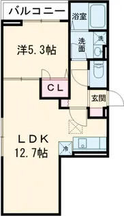 セレスティア南花畑IV【1階】の間取り