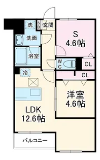 Theios filia【3階】の間取り