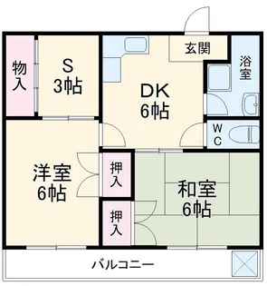 仲田ビル【510号室】の間取り