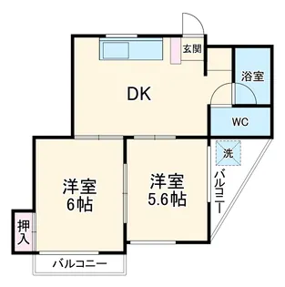 第5近藤ビル【5階】の間取り