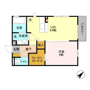 パークドオートム A【3階】の間取り