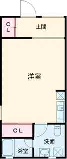 K’s Garden【102号室】の間取り