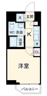 ラヴェニール横浜蒔田【2階】の間取り