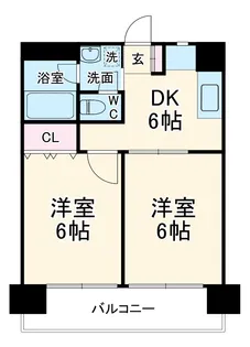 百合ヶ丘ステーションテラス【3階】の間取り