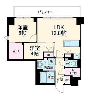ヴェール・クレール武蔵小杉【314号室】の間取り