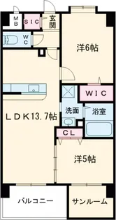 ETERUNO(エテルノ)【9階】の間取り