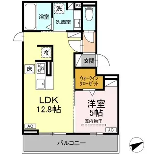 DーAVANCE上六名II【2階】の間取り