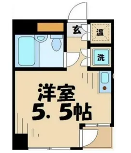 朝日プラザ南橋本【3階】の間取り