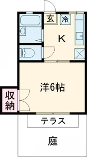 コーポ榛名【1階】の間取り