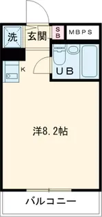 ハイネスプラザ新宿5【2階】の間取り