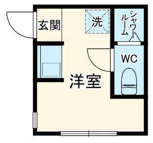 TOKYOβ大宮【105号室】の間取り