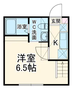 リアンスコートRS【201号室】の間取り