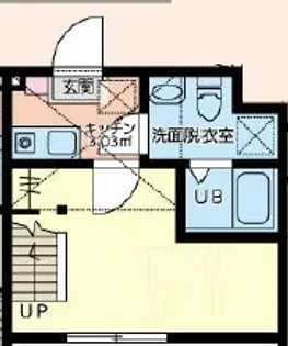リアンスコートRS【1階】の間取り