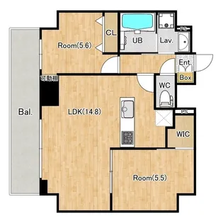 (仮称)エクスフォート西日暮里【601号室】の間取り