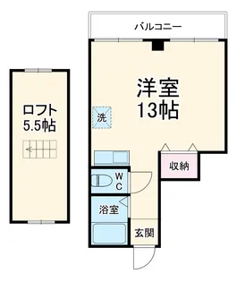 アーバングリーンハイツ【1階】の間取り