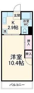 日吉第5コーポ別館【6階】の間取り