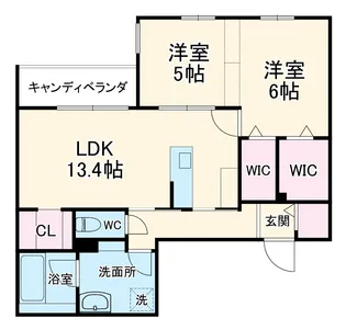リカ・アイナ【3階】の間取り