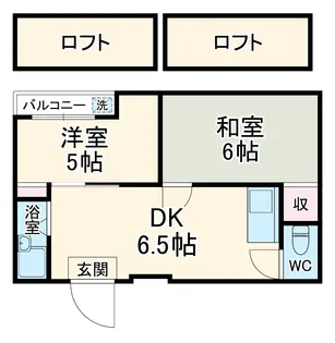 エクセル上島頭【1階】の間取り
