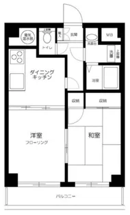 クレアパーク野方【3階】の間取り
